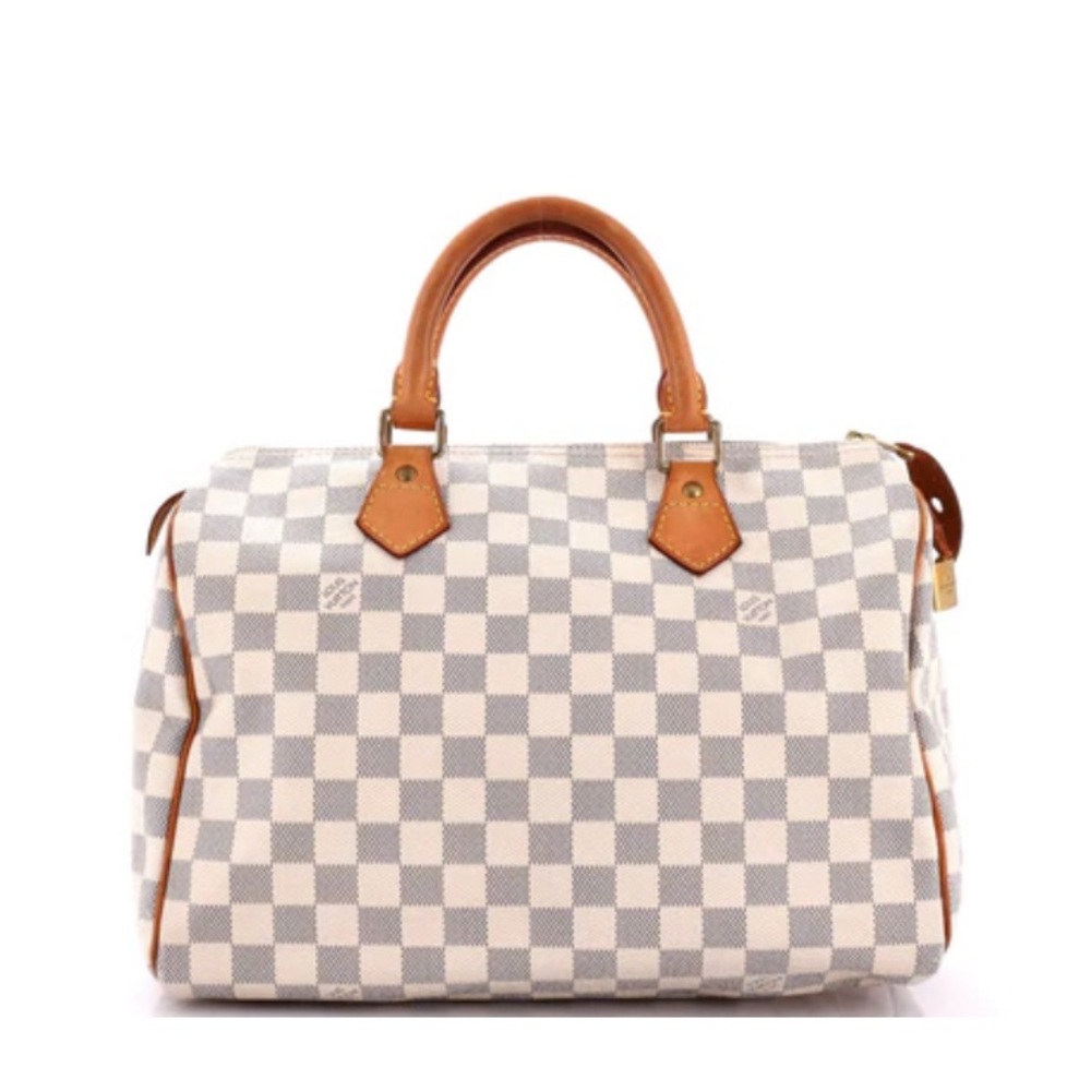 Louis Vuitton Damier Azur Speedy 30 Bag